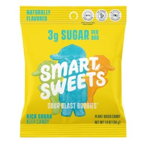 SmartSweets Sour Blast Buddies Gummy 1.8oz 12ct